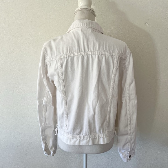 Free People White Denim Jacket - Picture 2 of 2
